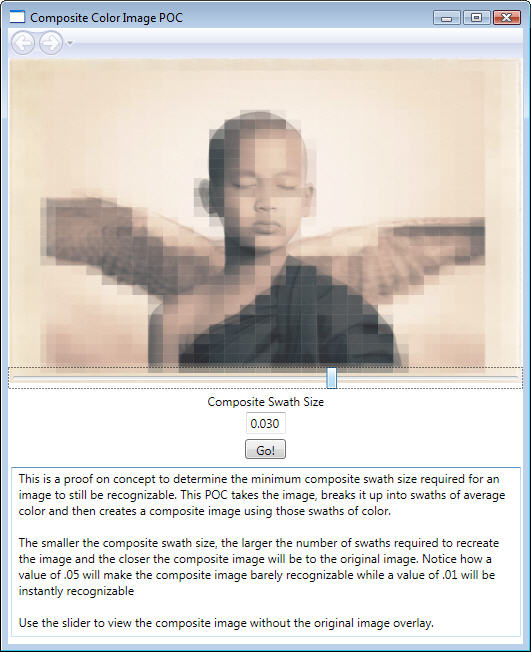 Composite Color Image POC WPF Example UI